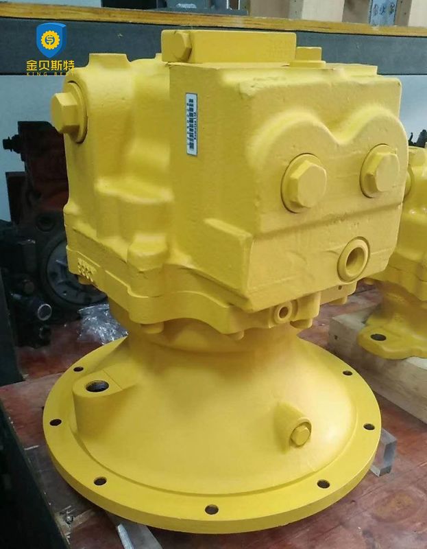 Yellow Excavator Replacement Parts PC400-7 Komatsu Hydraulic Swing Motor